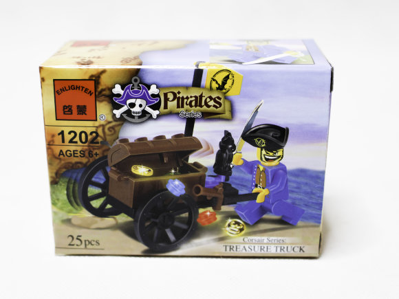 конструктор пиратский сундук (320)