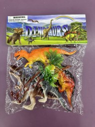 Динозавры резиновые