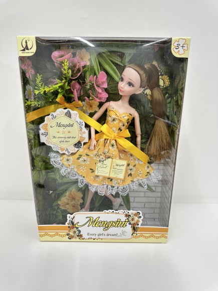 Кукла с аксессуарами, ручки и ножки шарнирные, в/к 23*6,5*33,5 см