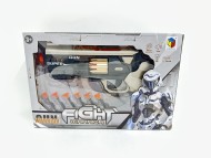 Пистолет, стреляющий пульками с присосками, свет. и звук. эффекты, размер: 25,5*4*15,5 см, в/к 29,3* Пистолет, стреляющий пульками с присосками, свет. и звук. эффекты, размер: 25,5*4*15,5 см, в/к 29,3*